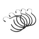 thumbnail image 5 of Gancho Para Armario, Cinturón Multiusos Gancho Para Colgar Antideslizante Apertura De área Grande Portátil Para Bufanda Albornoz Para Spa Salón De Belleza Para Abrigo Chaleco OTVIAP Negro, 5 of 8