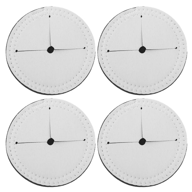 4 posavasos para copas de vino con transferencia de calor, cojines para copas de vino, posavasos DIY