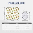 thumbnail image 2 of KLL Kawaii Mexican Avocado Windshield Sun Shade 2-Piece Foldable Car Front Window Sunshade for Most Sedans SUV Truck- Large, 2 of 5