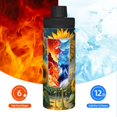 thumbnail image 5 of Yiaed Artistic Oil Painting Sunflower Print Sports Insulated Kettle Bottle Reusable Stainless Steel Insulated Cup, Outdoor Portable Casual Stainless Steel Insulation Cup, 5 of 7