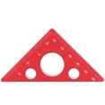 thumbnail image 2 of Sonew Aluminum Alloy Triangular Ruler Thicken Height Ruler DIY Woodworking Measurin, 2 of 8