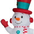 thumbnail image 3 of Holiday Time 10 Foot Tall Vintage Snowman, 3 of 6