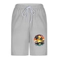 thumbnail image 5 of JDQJBZ Mens Summer Swim Trunks Palm Print Quick Dry with Pockets Lining, 5 of 5