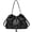 Black Oil Tanned Vegan Leather, variant on Epoche Large Hobo Bag Drawstring Handbag Purses for Women Bucket Tote Bags for Work/Travel/Commute