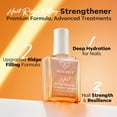 thumbnail image 4 of modelones Nail Strengthener, 8-in-One Nail Ridge Filler Base Coat Nail Polish Repair Nail Growth Treatment for Thin and Damaged Nails, Sparkling Champagne, 15ml, 4 of 10