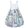 thumbnail image 2 of Richie House Girls' Bright Jungle Print Bubble Dress RH0958, 2 of 2