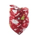 thumbnail image 2 of Greeniant Bufanda Triangular Universal para mascotas, decoración de cuello de algodón, toallas, pañuelo decorativo, accesorio para caminar al aire libre Ropa para mascotas Verde Greeniant PT003851-01, 2 of 6