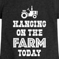 thumbnail image 3 of Instant Message - Hanging On The Farm Today - Toddler & Youth Girls Short Sleeve Graphic T-Shirt, 3 of 6