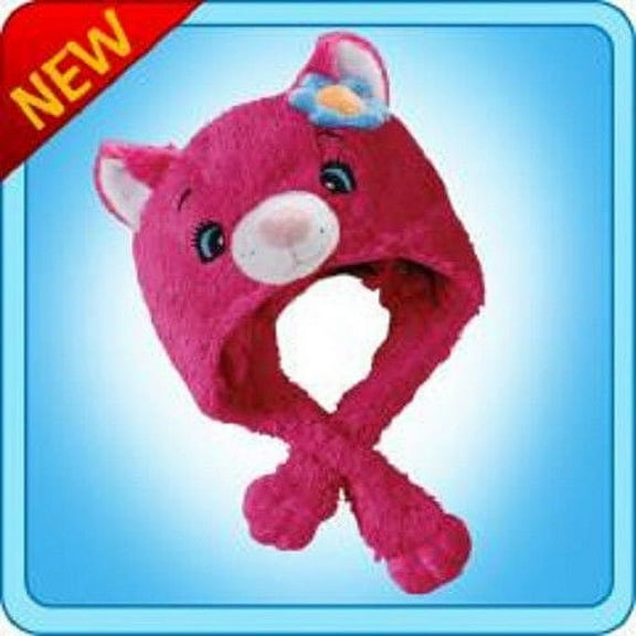 Pillow Pets Power Flower Cat Hat Plush Toy Gift