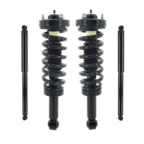 Set 4 Front Quick Complete Strut-Coil Spring-Rear Shock For 2009-2013 Ford F-150