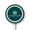 Rounxd-2vv, variant on Eveokoki 9.2x9.2 Inch Round Get Off My Grass Lawn Round Yard Metal Sign Aluminum Stakes Sign Waterproof Road Decoration For Outdoor Use