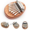 thumbnail image 1 of Piano Kalimba pequeño de 8 teclas con dedos pulgares, 1 of 5