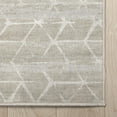 thumbnail image 7 of Well Woven Abstract Kintsugi Modern Geometric Flat-Weave Beige 5'3" x 7'3" Area Rug, 7 of 7