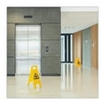 thumbnail image 5 of Boardwalk Caution Safety Sign For Wet Floors, 2-Sided, Plastic, 10 x 2 x 26, Yellow -BWK26FLOORSIGN, 5 of 5