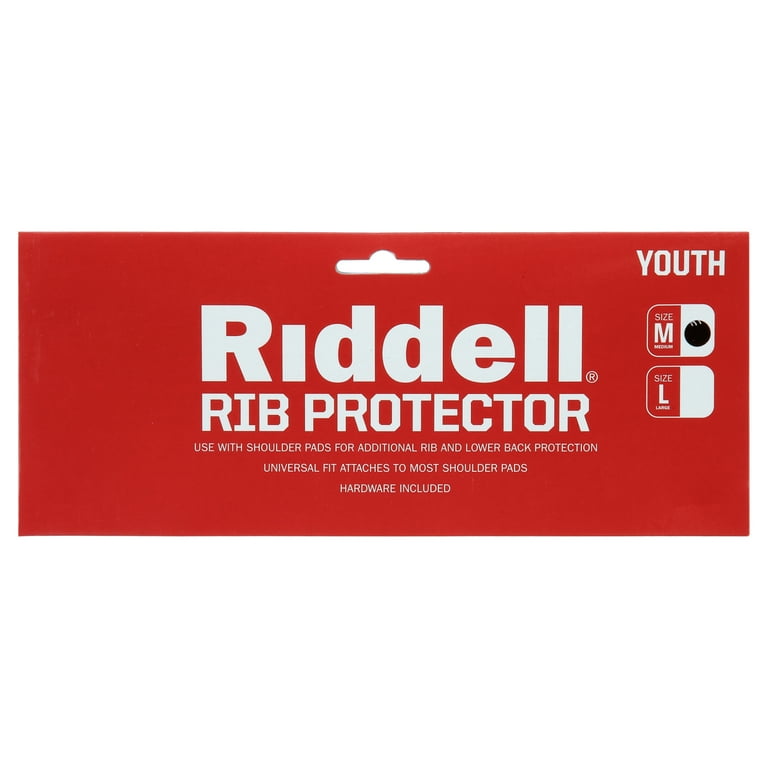 Riddell Youth Rib Protector Belt, Black, Medium - Walmart.com