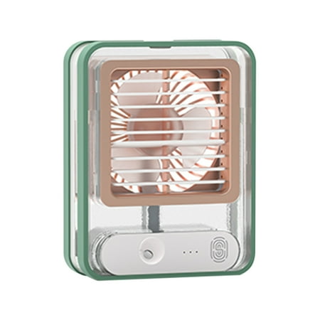 

USB Rechargeable Small Ceiling Fan Portable Outdoor Indoor Hanging Fan Desktop Night Light Mini Multi-Function Fan Light