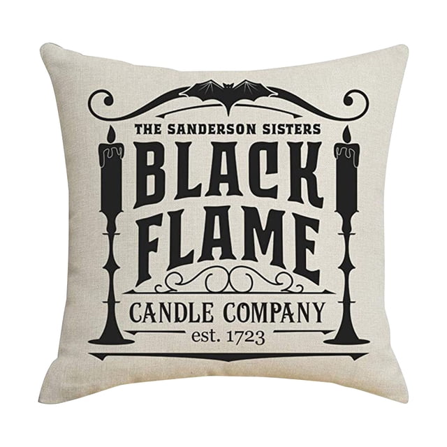 Liquidación Halloween Pillowcase Ghost Printed Linen Home Sofa Cushion Cover Pillowcase Halloween Pillowcase Decoration