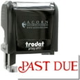 thumbnail image 1 of Self-Inking Curley Past Due Stamp, Trodat Printy 4911, Press and Print Stamping, Impression Size 5/8" x 1-1/2", Up to 10,000 Impressions - Red Ink, 1 of 10