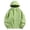 New-Green, variant on PNTUTB Fashion Men's Full Zip Hooded Jacket Solid Color Versatile Windbreaker Casual Comfort Lightweight Outdoor Waterproof Coat with Zip Pockets
