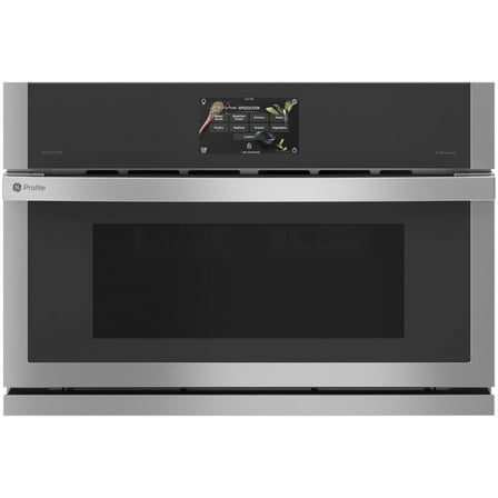 Ge Profile Pwb7030sv 30" Wide 1.7 Cu. Ft. 975 Watt Built In Microwave - Stainless Steel