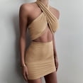 thumbnail image 4 of Vestido HUOGUO Fashion, minivestido sexy de verano para mujer, 4 of 5