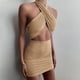 thumbnail image 4 of Vestido HUOGUO Fashion, minivestido sexy de verano para mujer, 4 of 5