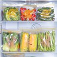 thumbnail image 5 of XYAIYT Reusable Food Storage Bags 65 Pack Large Medium Small Sizes Airtight Self-Sealing Fresh-Keeping for Fruit Vegetables Snacks Meat Cheese Safe for Home Office Travel, 5 of 5