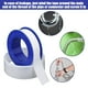 thumbnail image 1 of Cinta selladora para roscas de fontanería | Cinta de teflón PTFE para sellos a prueba de fugas | Accesorios para tuberías de agua y gas | Herramientas de fontanería para aficionados y profesionales, 1 of 9