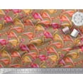 thumbnail image 2 of Soimoi Cotton Voile Fabric Flamingo Bird Decor Fabric Printed Yard 42 Inch Wide, 2 of 3
