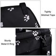 thumbnail image 4 of CARTTOU Collapsible Car Seat Pet Carrier Box with Safety Leash Support Bars for Small Dog Cats, 4 of 8