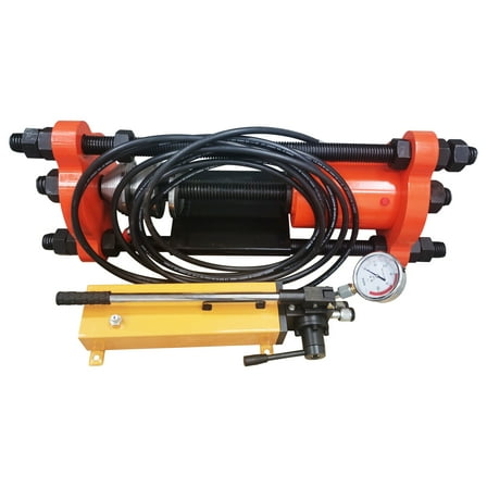 2 in 1 Excavator Chain Pressing And Sleeve Pressing Integrated Machine 100 Ton with Manual Pump