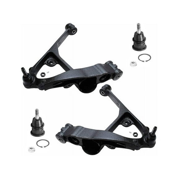 Front Control Arm and Ball Joint Kit - Compatible with 1999 - 2006 GMC Sierra 1500 2000 2001 2002 2003 2004 2005