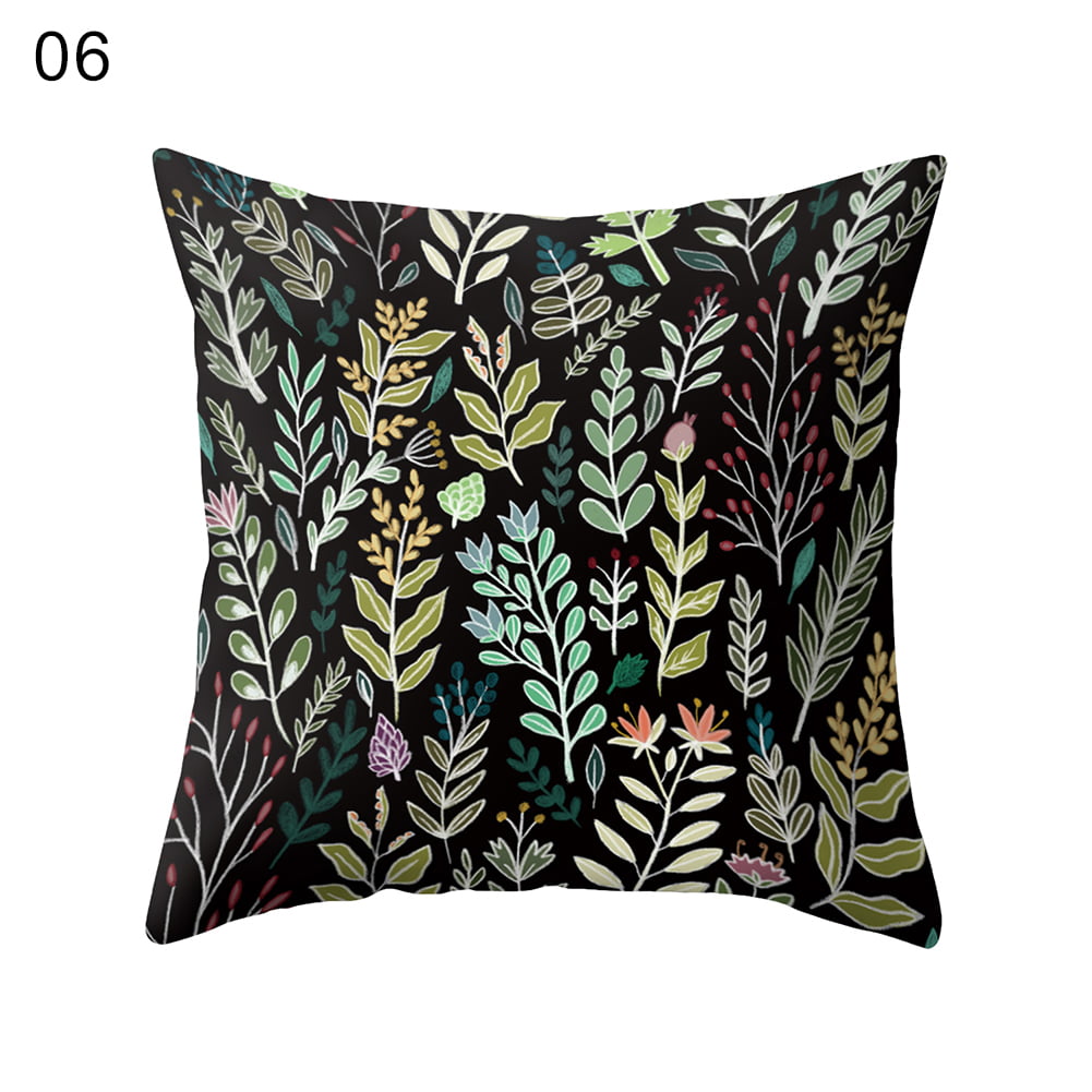 home decoration cover throw pillow case art nouveau flower cushion 