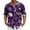 Purple, variant on Mens Golf Polo Shirts Long Sleeve Lapel Events Gatherings Tnak Top for Men,Purple,2XL
