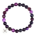thumbnail image 3 of Xihbxyly Pulsera de Piedra Natural, Joyería de La Amistad con Cuentas de Colores, Amuleto Protector de Hematita, Accesorio para Festivales de Música, Idea de Regalo Pensativa, Recuerdo para Asistente, 3 of 3