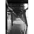 thumbnail image 2 of Lee Peterson 13x18 White Modern Wood Framed Wall Art Titled - Pier Pilings XVIII, 2 of 5