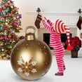 thumbnail image 4 of Christmas Balls Ornaments 60Cm Outdoor Christmas Inflatable Decorated Ball Christmas Inflatable Ball S Pre-Strung Hanging Ornament Decorations, 4 of 6