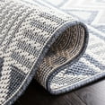 thumbnail image 5 of SAFAVIEH Machine Washable Rug Indoor/Outdoor Bermuda Collection - Bermuda Kieron Geometric Indoor/Outdoor Runner Rug Cream/Navy, 2' x 8', 5 of 9