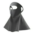 thumbnail image 2 of Harmtty Face Guard Solid Color Adjustable Fit Superior Breathability Sun Protection Stretchable UV Protection Neck Gaiter, 2 of 8