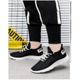 thumbnail image 4 of HZLPFO Men's Non Slip Shoes, Lightweight Mens Work Shoes Sneakers Black,9, 4 of 5