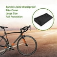 thumbnail image 2 of Waterproof Bike Cover DustProof Cloth Mountain Bike Cover Rain Bicycle Cover for 3 Bikes Mountain Cycling Accessory, 2 of 8