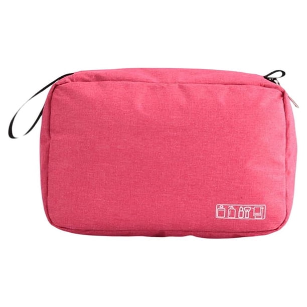 Bolso colgante Bearachild organizador de maquillaje rosa