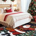 thumbnail image 2 of BLUEM CADE Santa Claus Christmas 8' x 10' Area Rug for Living Room Bedroom,Xmas Decor Machine Washable Rug Carpet with Non-slip Backing, 2 of 8