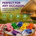 Topper Beer 6-Pack Soda Can Openers, Reusable Drink Tab Covers for Soda and Beer ...