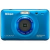Nikon Coolpix S30 10.1 Megapixel Compact Camera, Blue