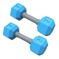 thumbnail image 1 of 1 par de mini mancuernas de silicona seguras para entrenamiento de bebés, juguete para el desarrollo físico de los niños., 1 of 8