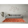 thumbnail image 3 of Ahgly Company Indoor Rectangle Oriental Orange Industrial Area Rugs, 8' x 12', 3 of 4