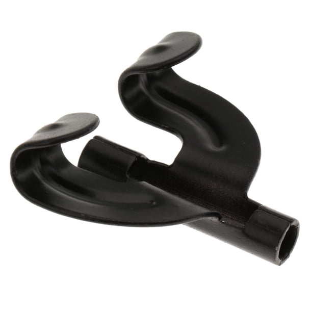Gancho de La Bombo Hugo 10pcs para Accesorios de Piezas Del tambor negro