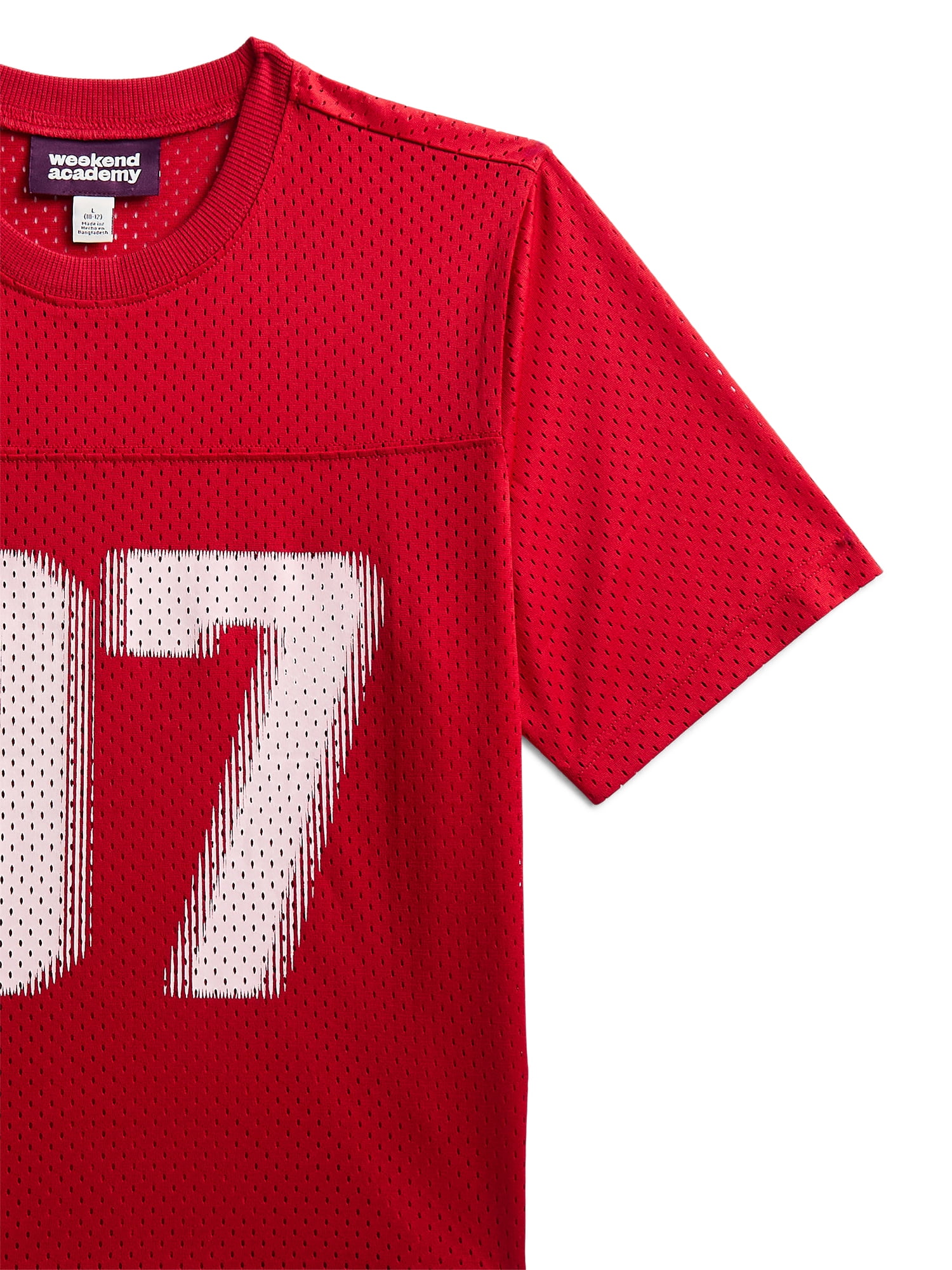 Weekend Academy Boys Mesh Football Jersey, Sizes XS – XXL