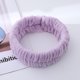 thumbnail image 1 of Banda para el cabello con muñequera para lavarse la cara, conjunto de diadema con esponja y parte superior de calavera con diseño de nube, accesorios para el cabello combinados, 1 of 3